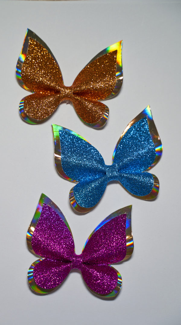 Sparkly Butterfly Bow